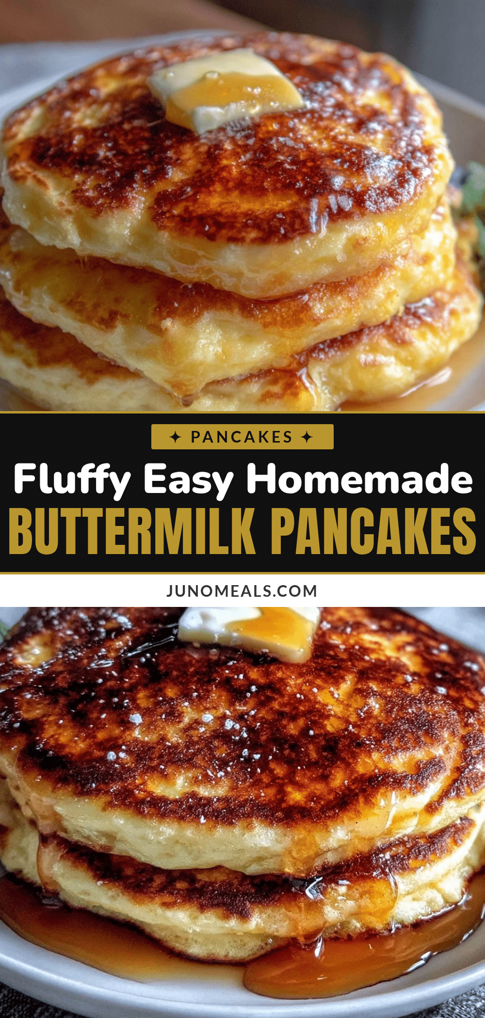 fluffy buttermilk pancakes recipe
