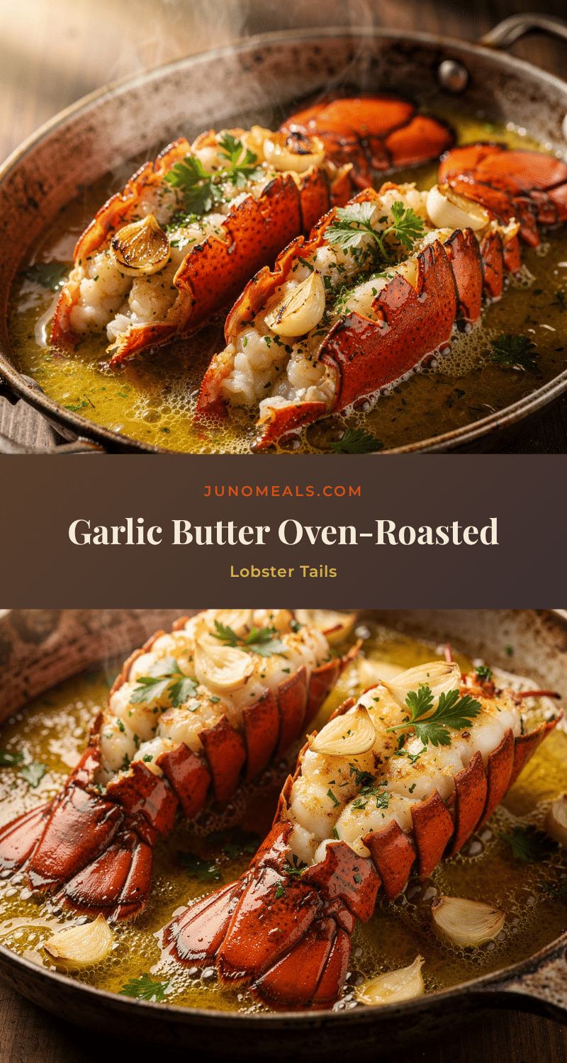 garlic butter lobster tails recipe
