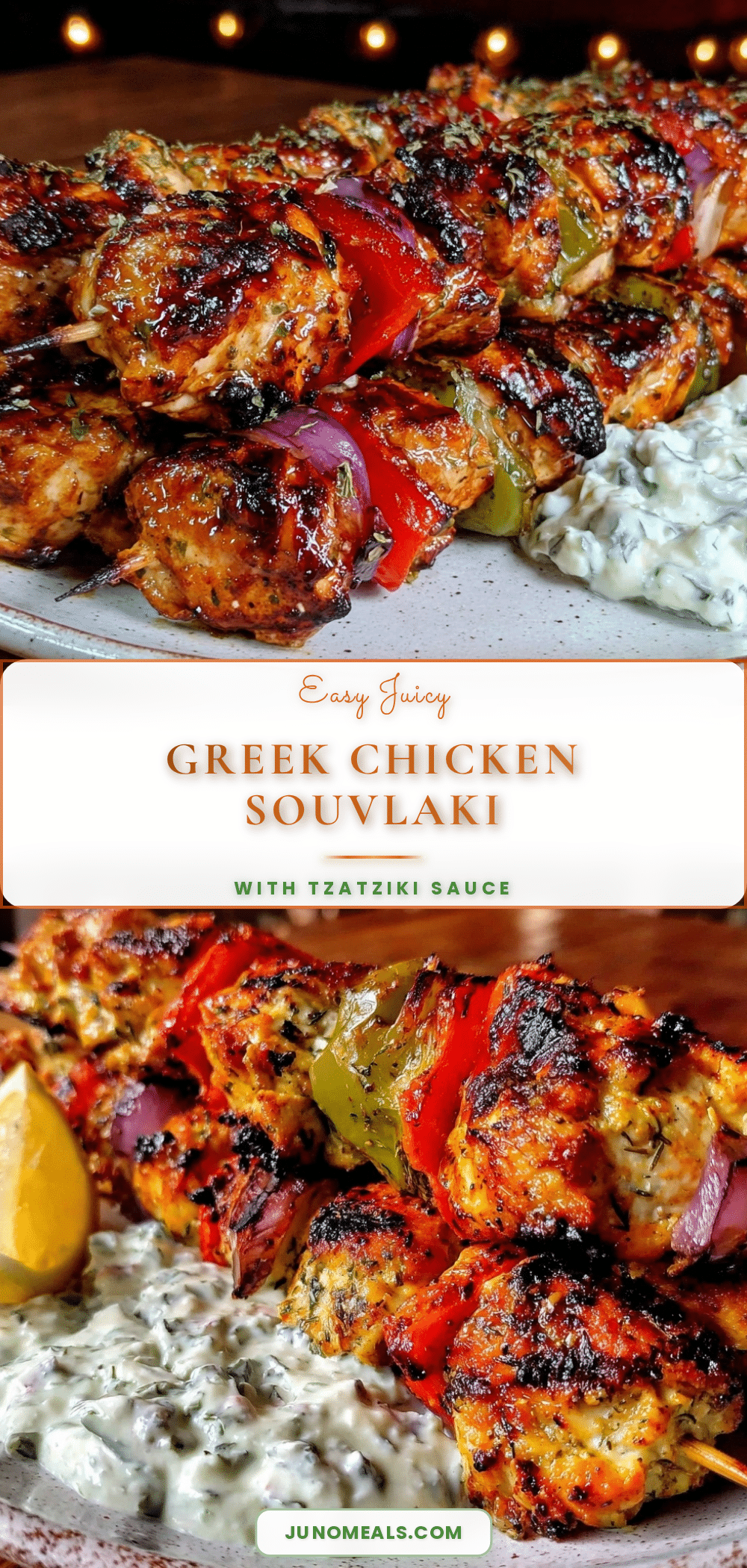 Greek Chicken Souvlaki recipe