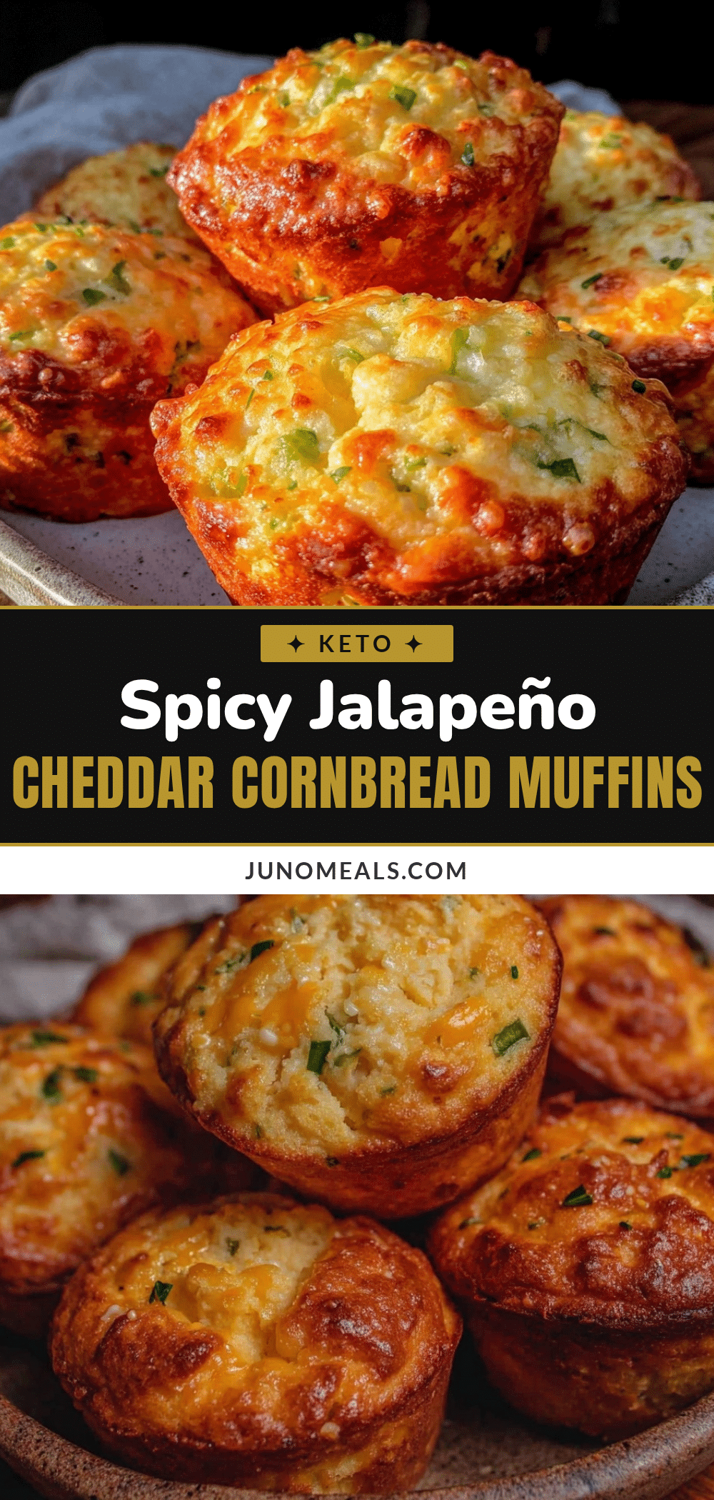 jalapeño cheddar cornbread muffins recipe