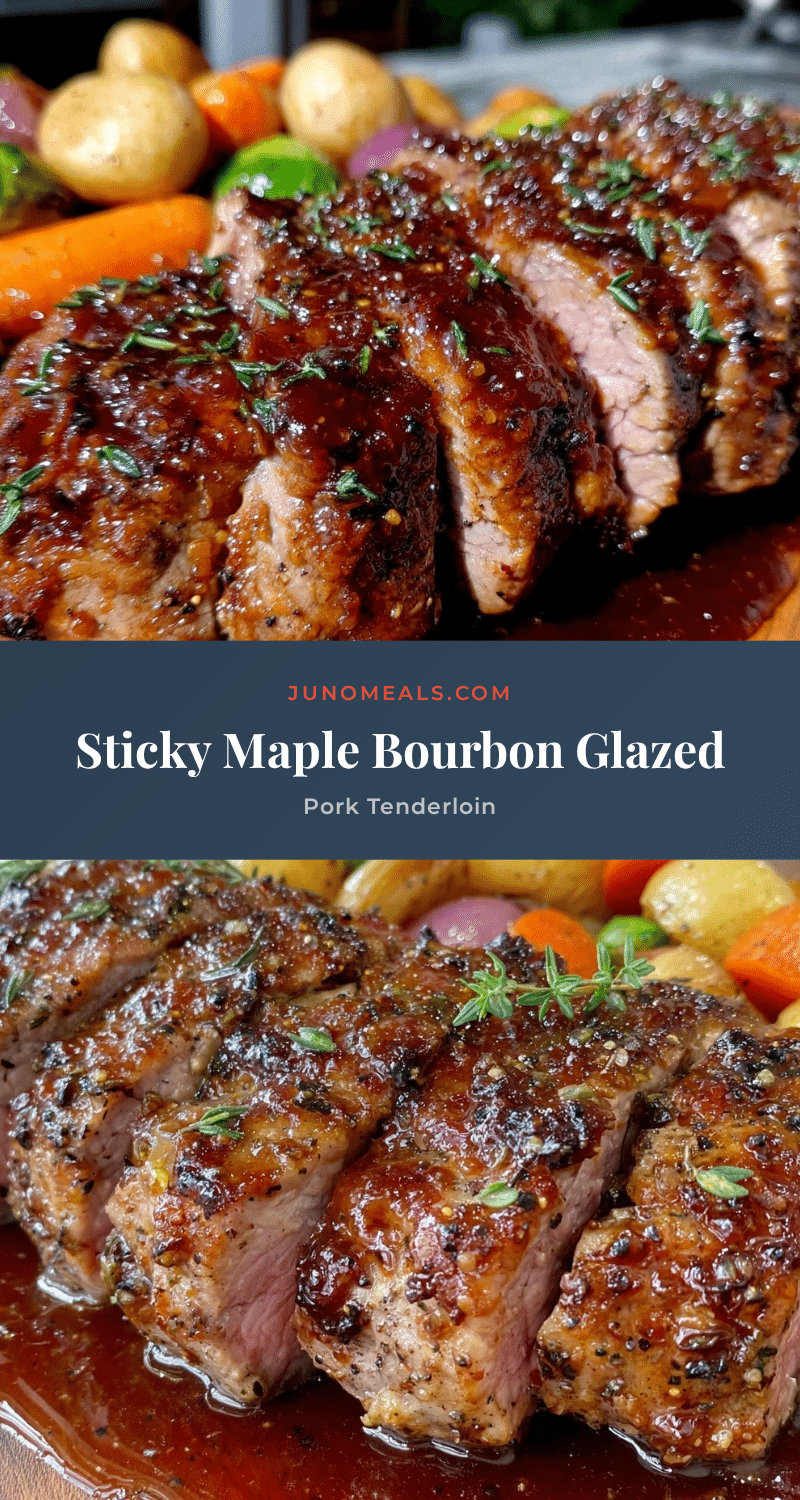 maple bourbon glazed pork tenderloin recipe