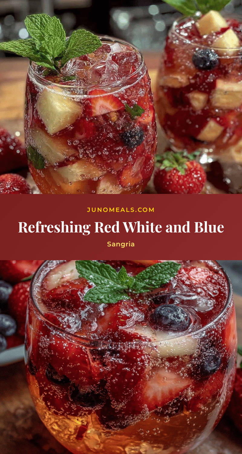 red white and blue sangria recipe
