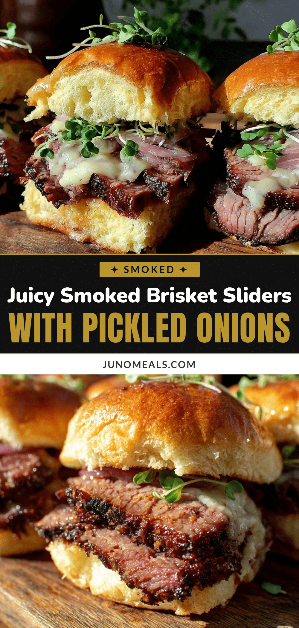 smoked brisket sliders recipe