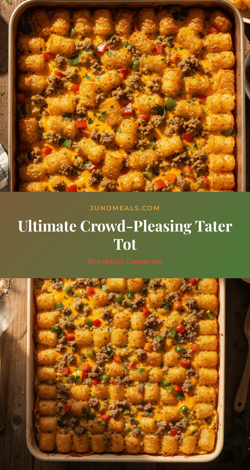 tater tot breakfast casserole recipe