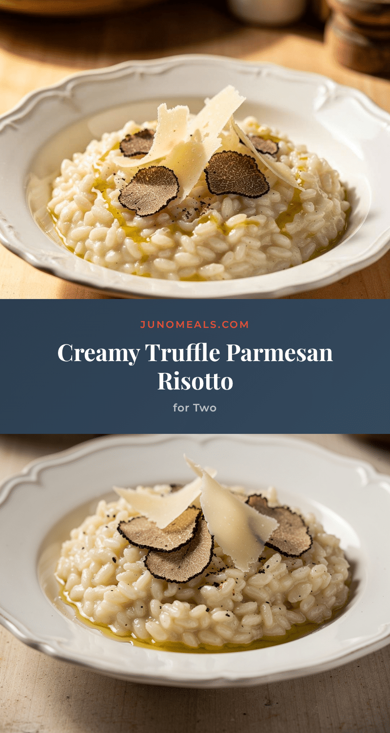 truffle parmesan risotto recipe