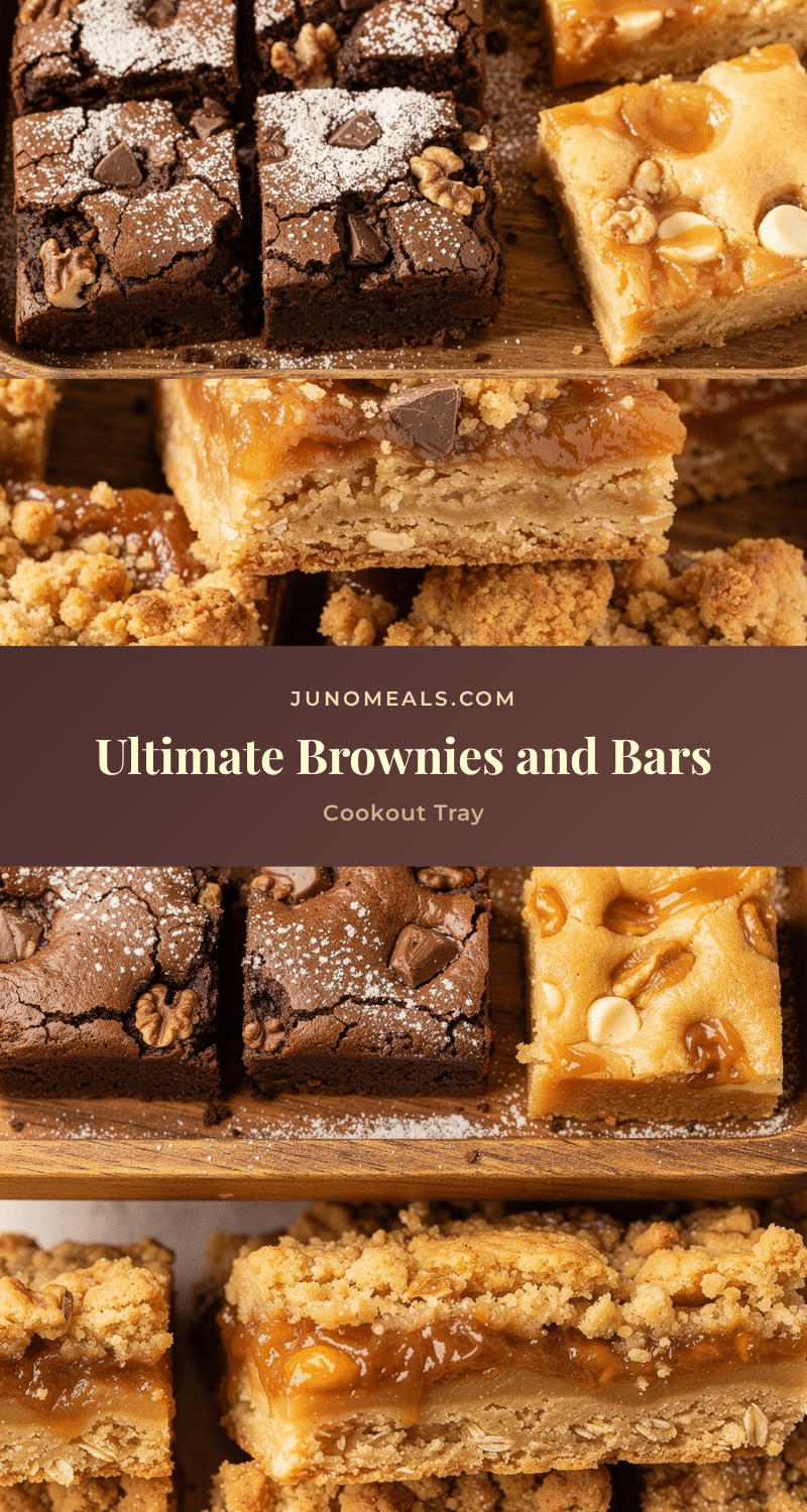 Ultimate Brownies and Bars Cookout Tray recipe