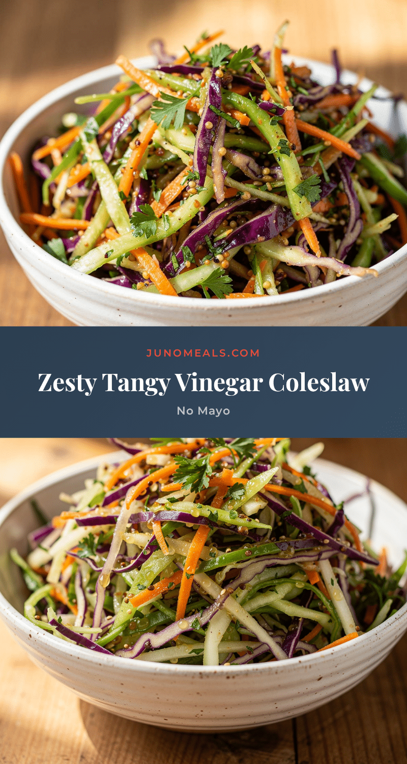 vinegar coleslaw without mayo recipe