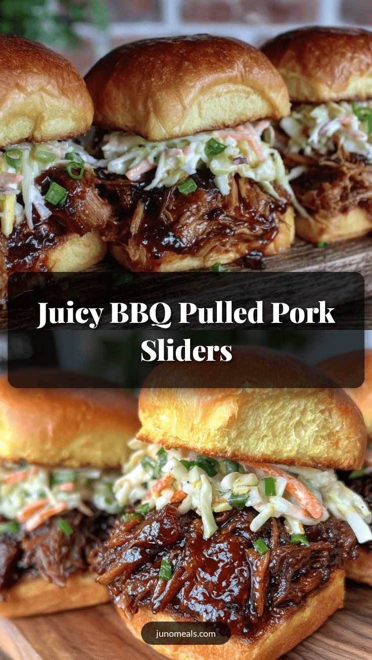 BBQ pulled pork sliders recipe