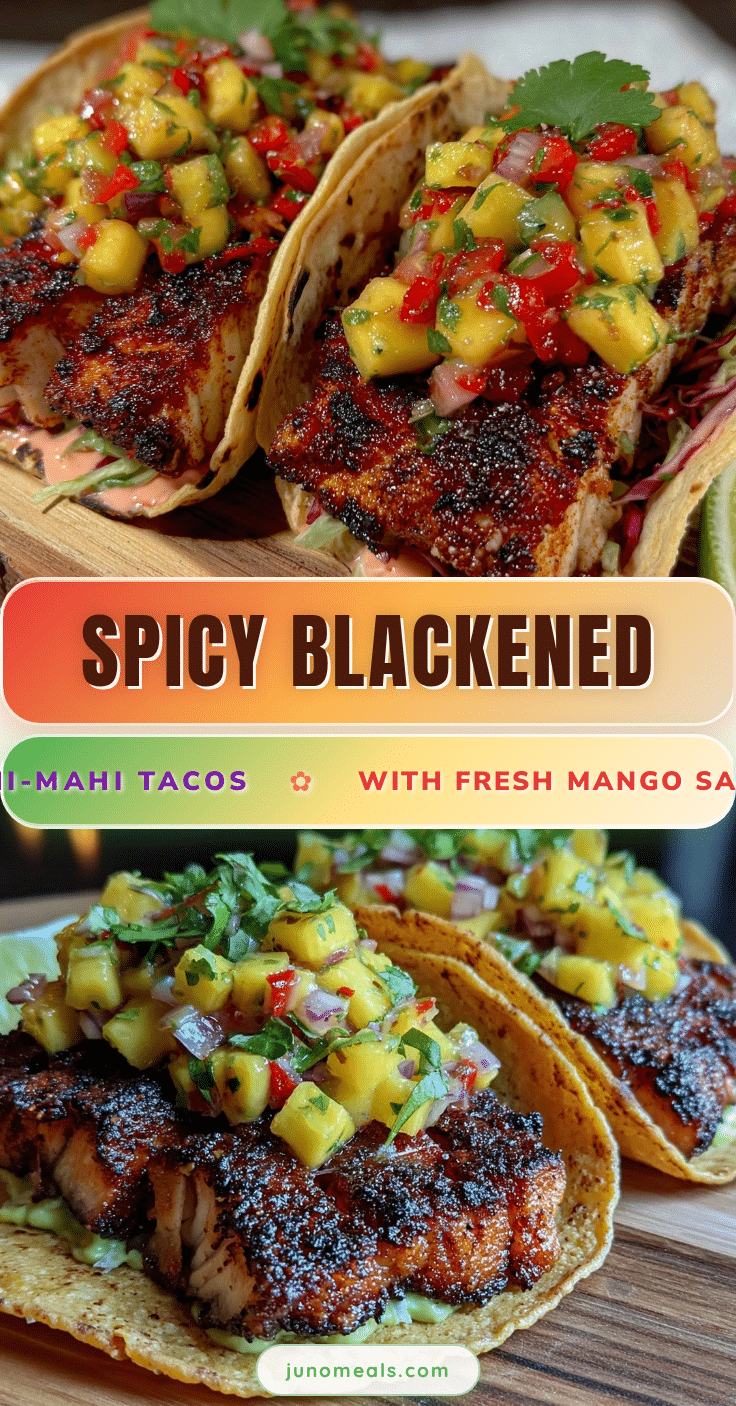 blackened mahi-mahi tacos recipe