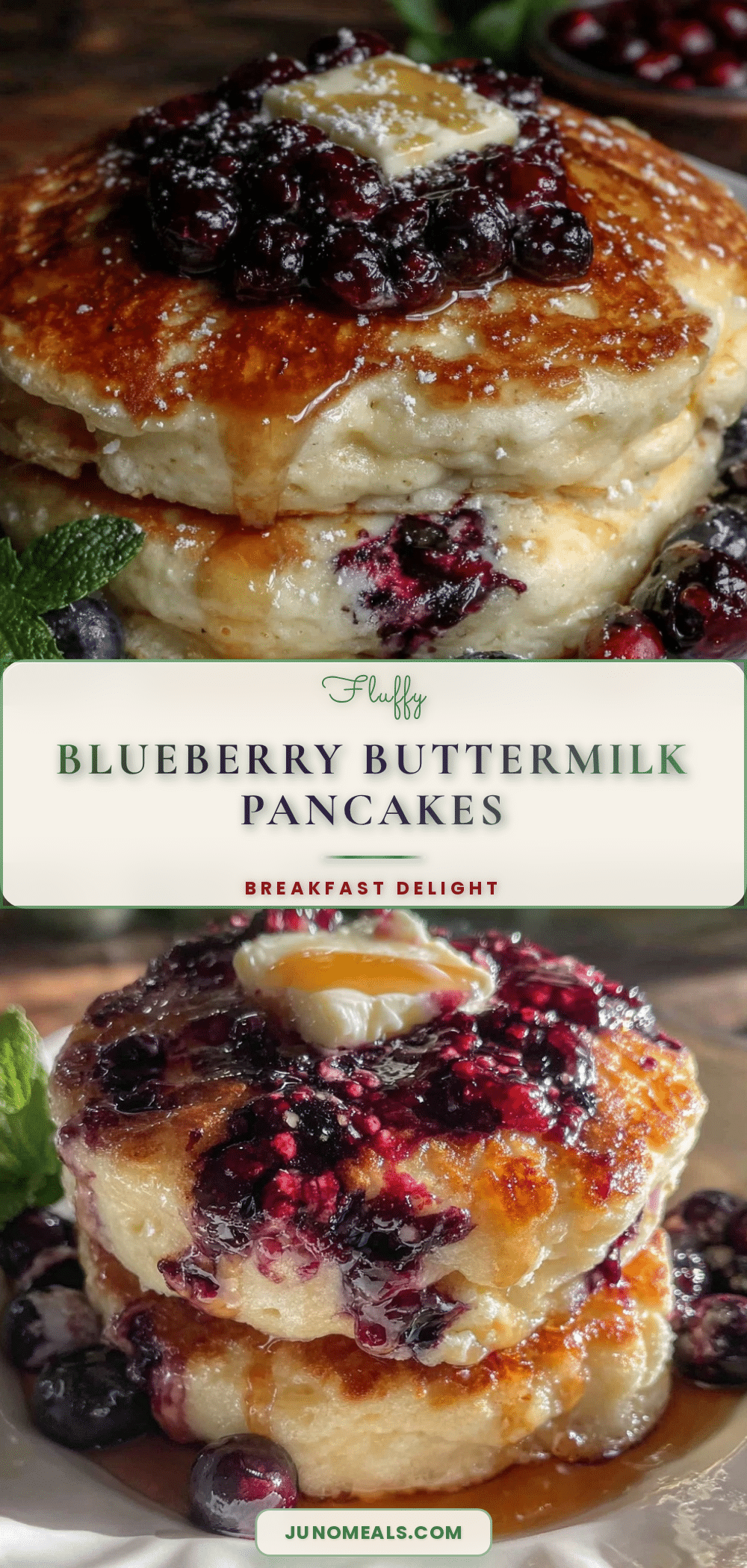 blueberry buttermilk pancakes recipe