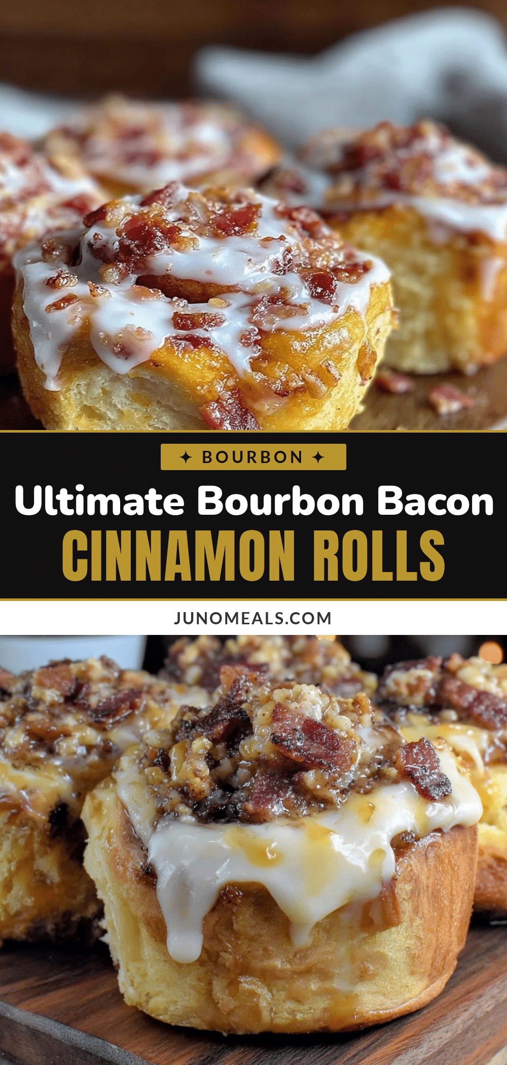 bourbon bacon cinnamon rolls recipe