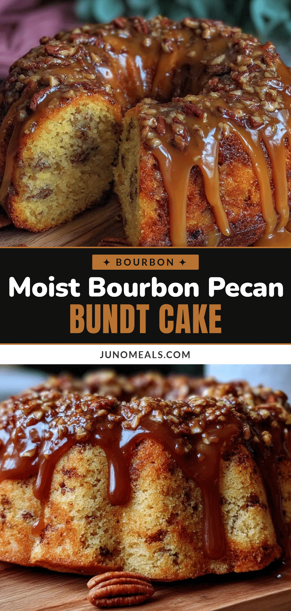 bourbon pecan bundt cake recipe