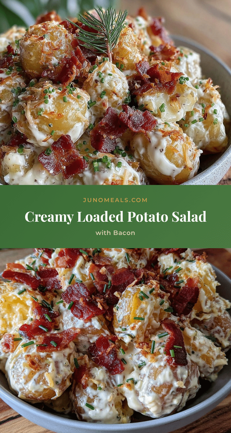 creamy loaded potato salad recipe