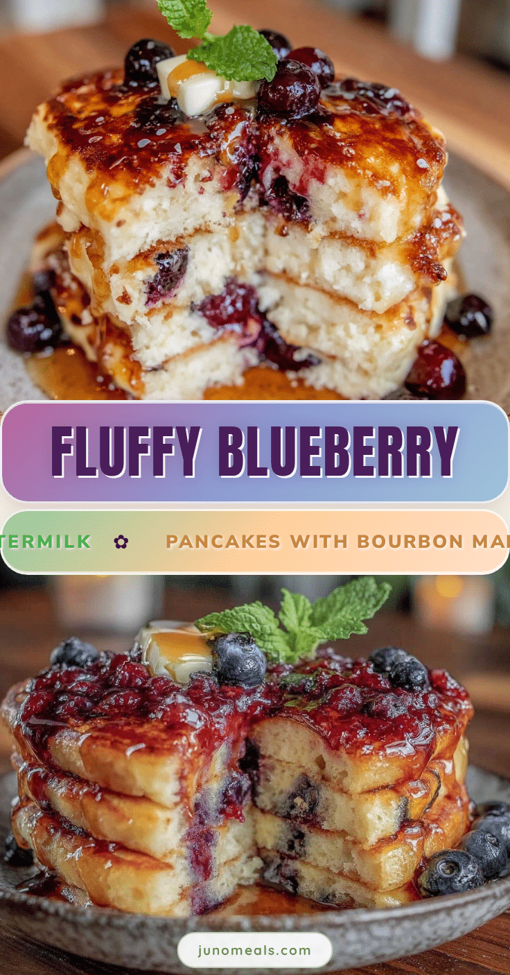 fluffy blueberry buttermilk pancakes recipe