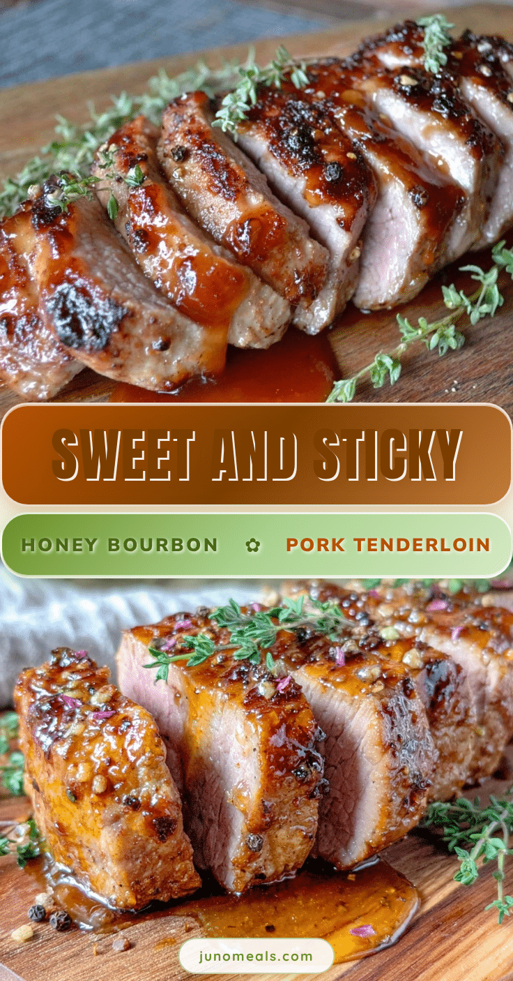 honey bourbon glazed pork tenderloin recipe