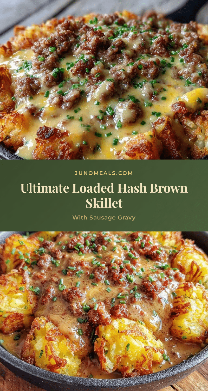 loaded hash brown breakfast skillet recipe
