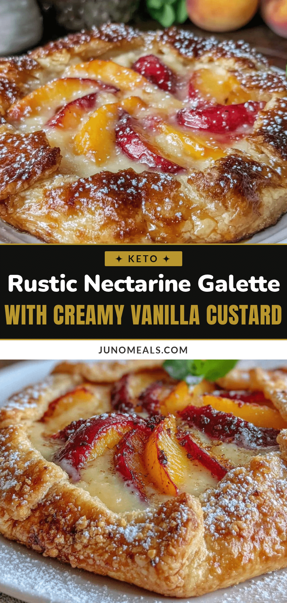 nectarine galette recipe