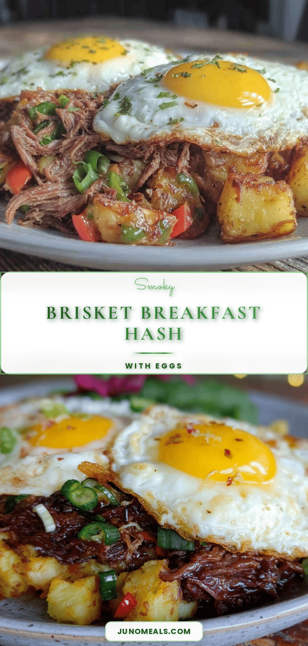 smoked brisket breakfast hash recipe