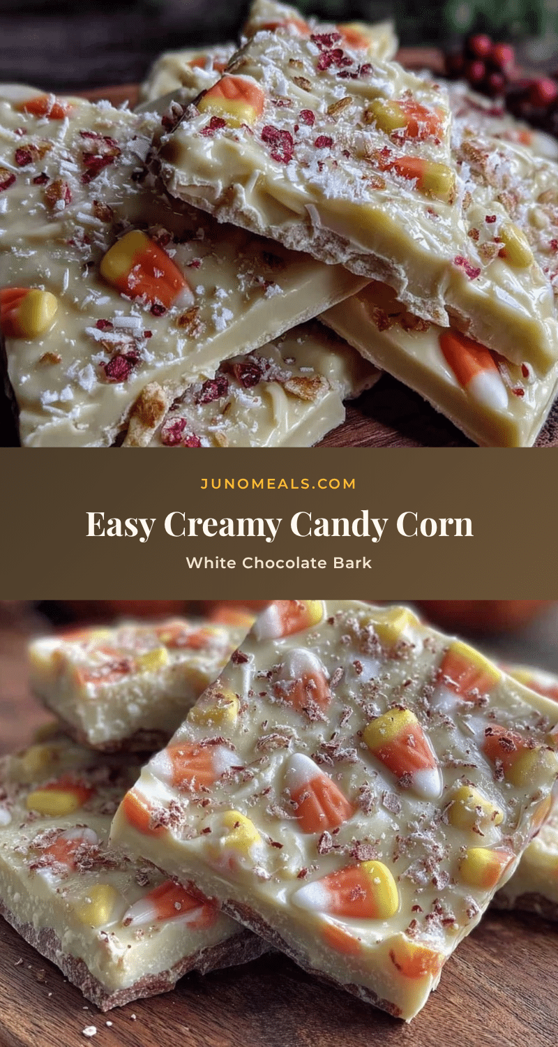 candy corn white chocolate bark recipe
