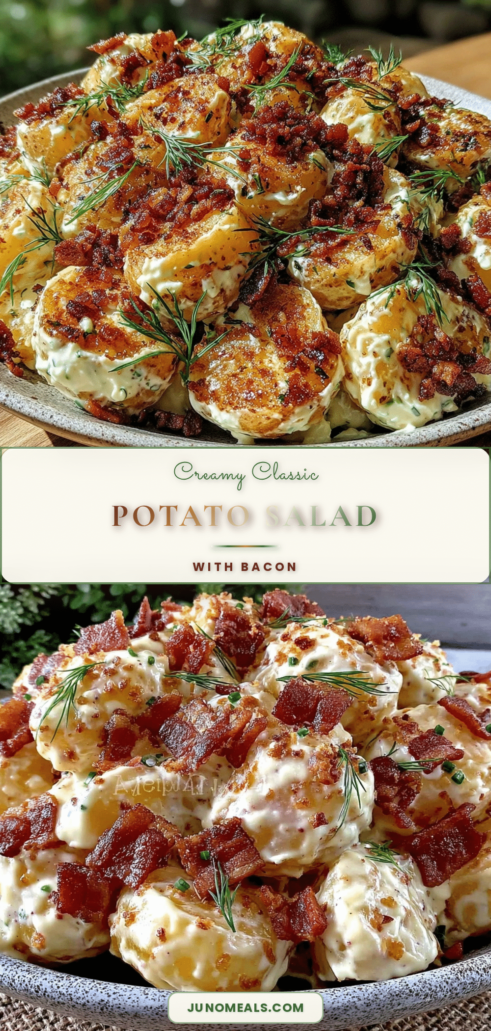 classic creamy potato salad recipe