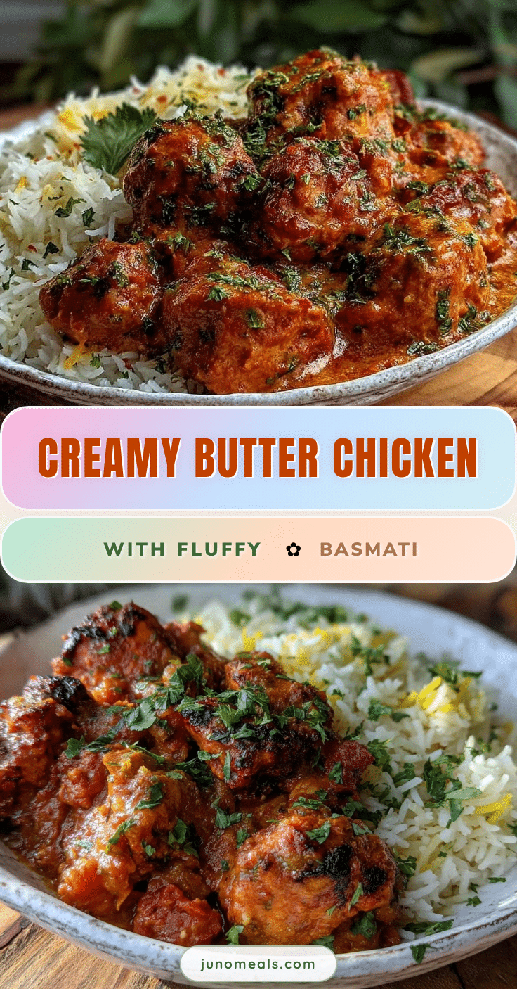 creamy butter chicken recipe recipe