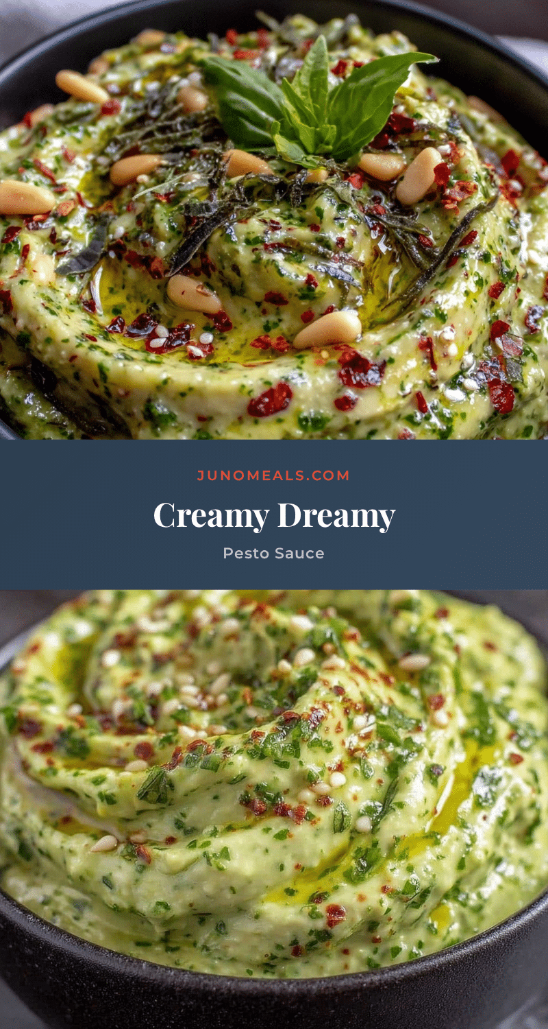 creamy pesto sauce recipe recipe
