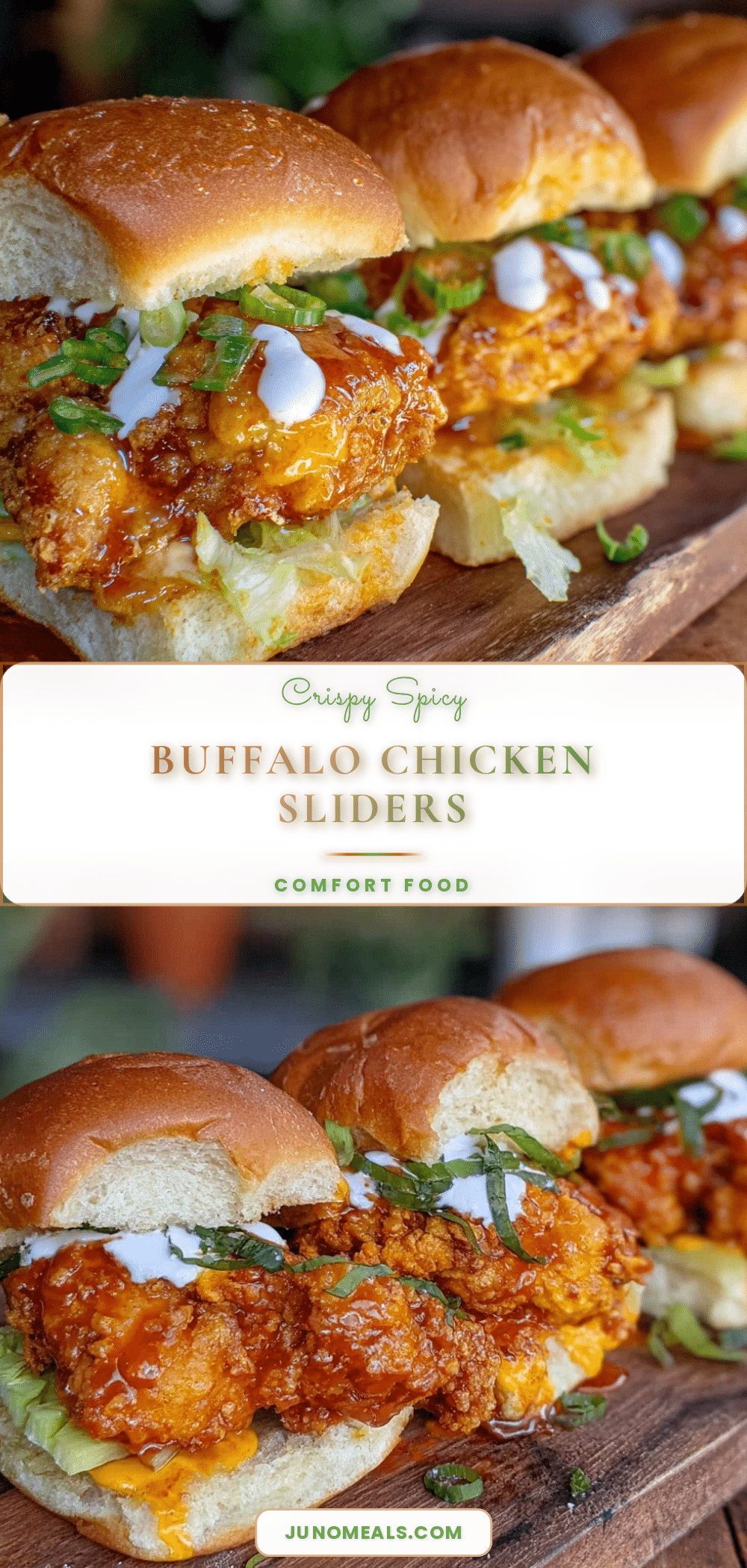 crispy buffalo chicken sliders recipe