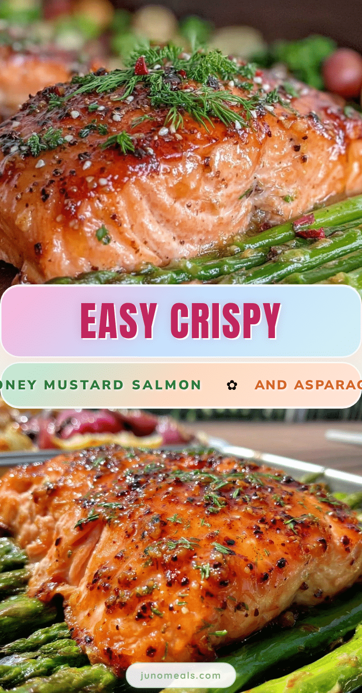 crispy honey mustard salmon recipe