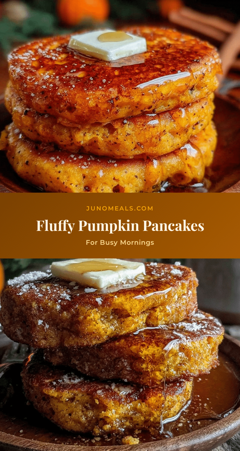 fluffy pumpkin pancakes recipe