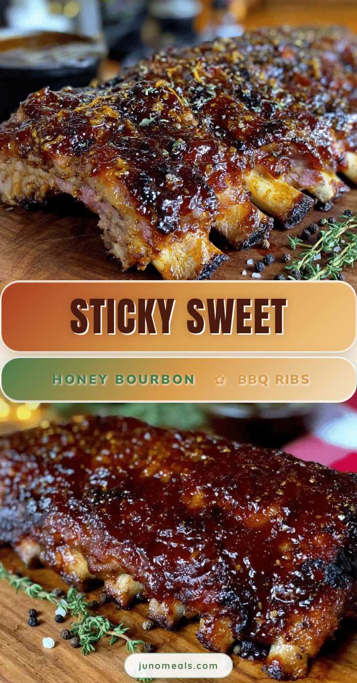 grilled honey bourbon bbq ribs recipe