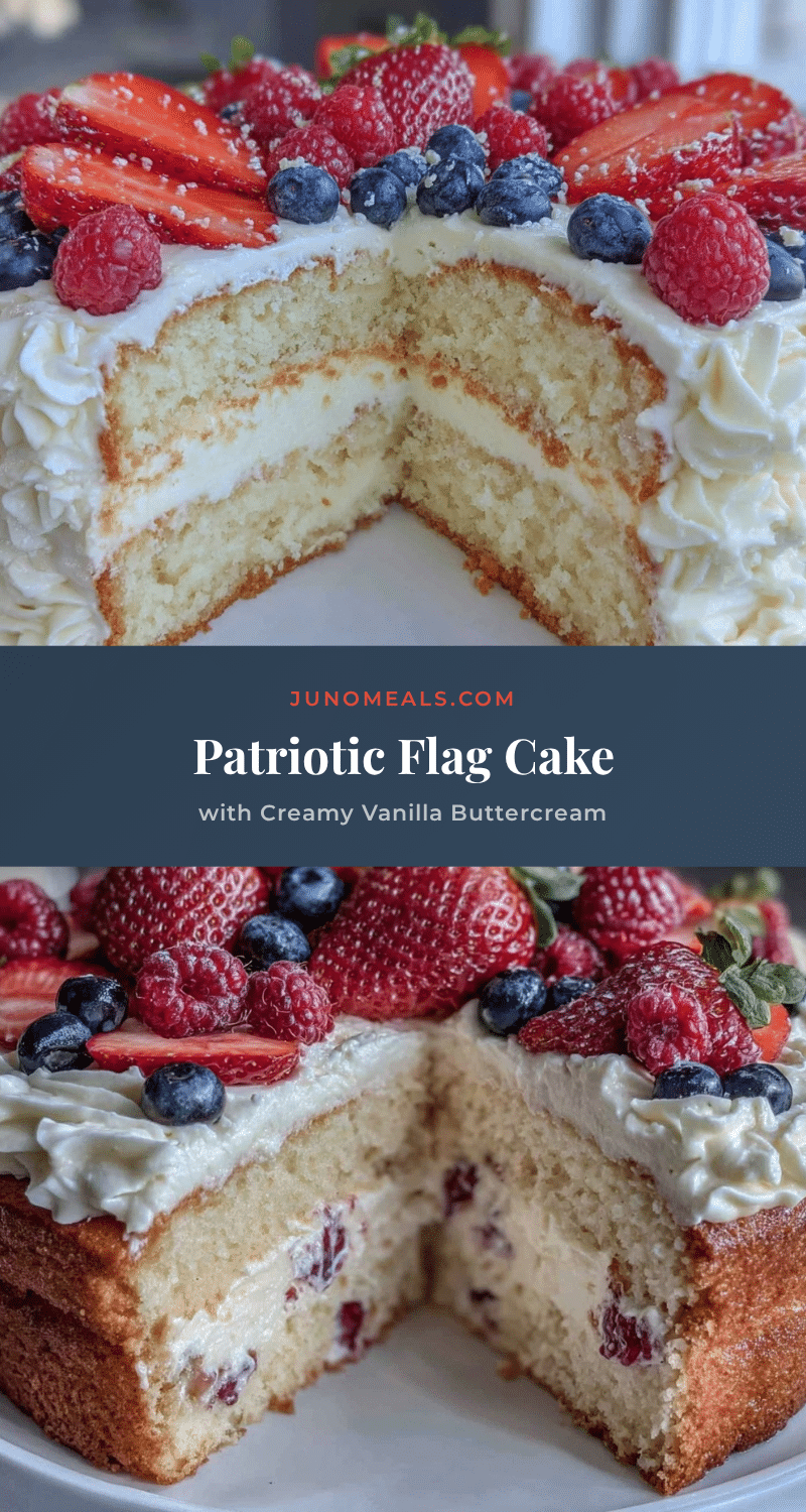 perfect flag cake recipe