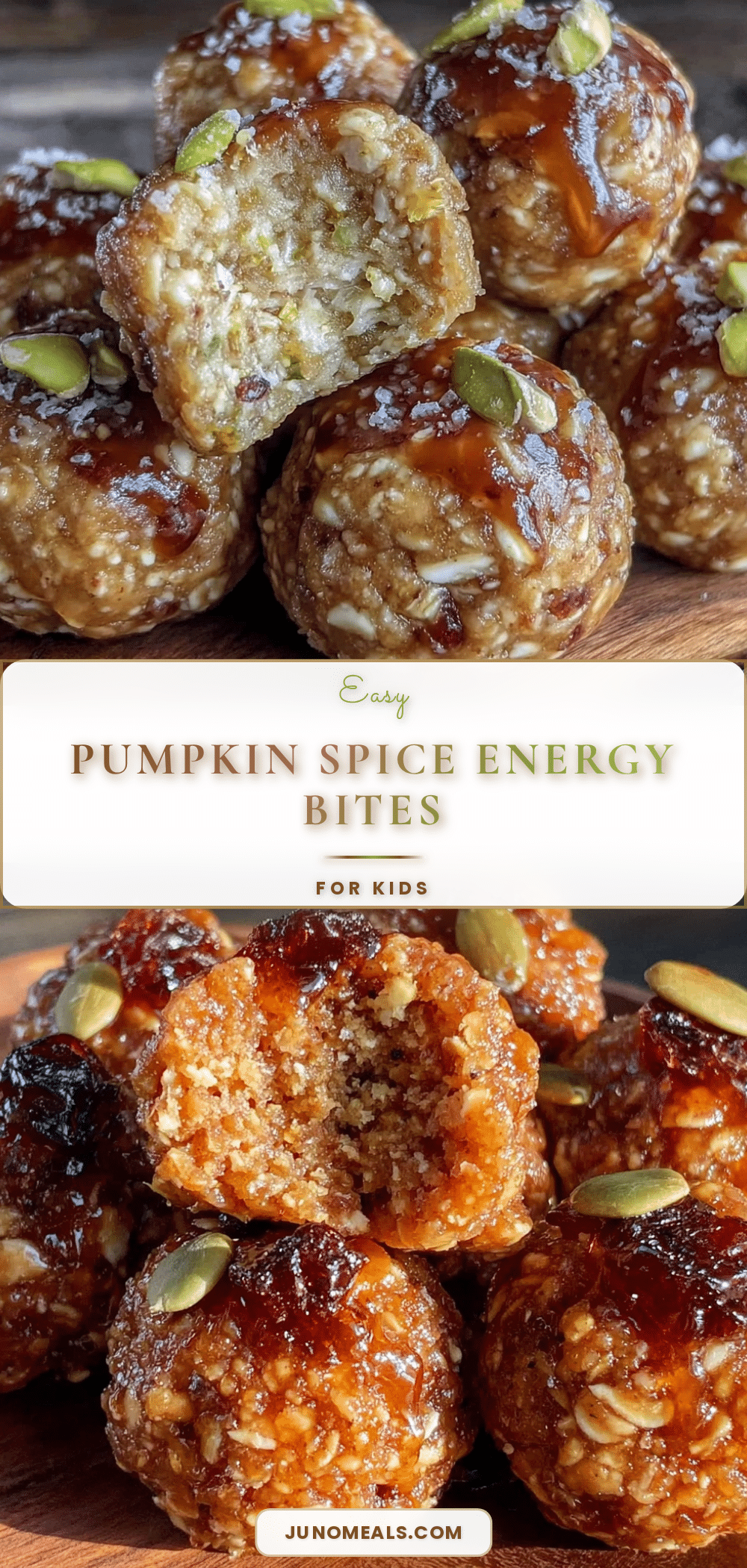 pumpkin spice energy bites recipe