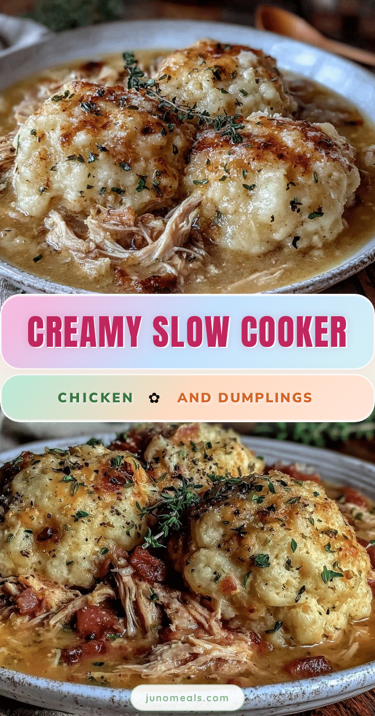 slow cooker chicken and dumplings recipe