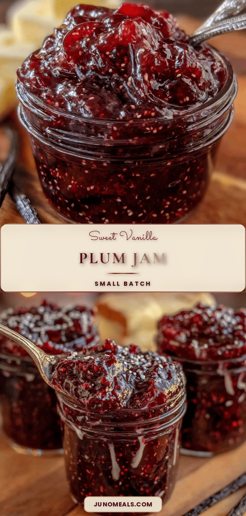 small batch plum jam recipe