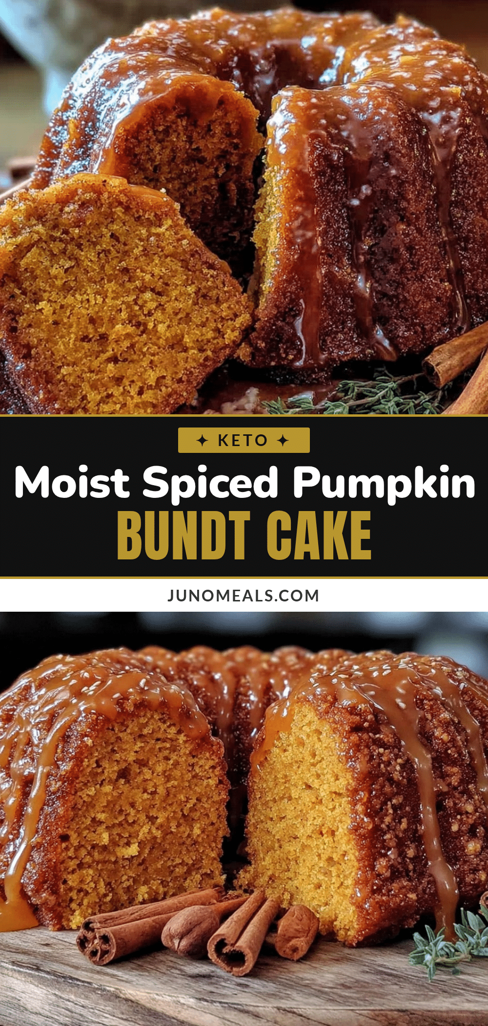 spiced pumpkin bundt cake recipe