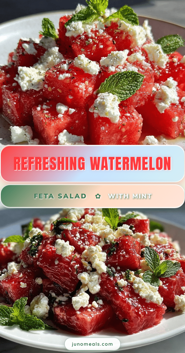 watermelon feta salad recipe