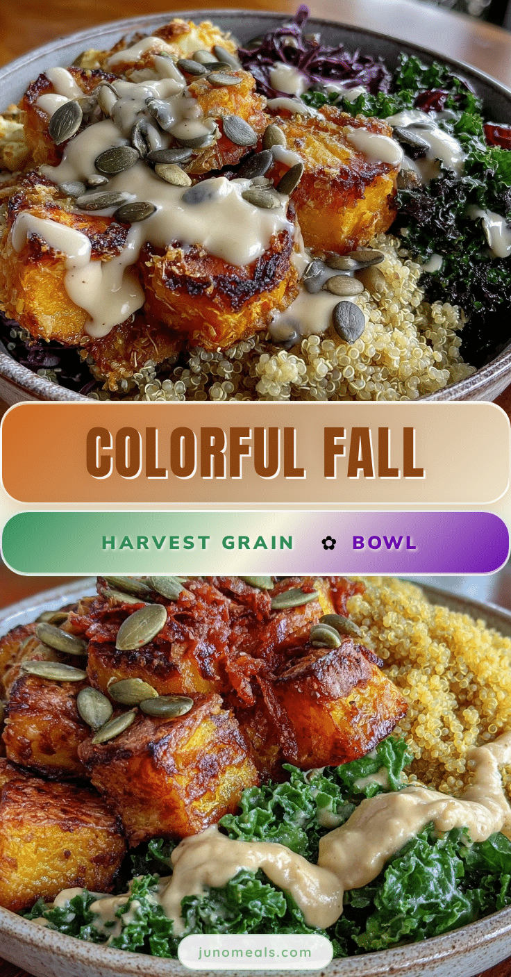 Wholesome Fall Harvest Grain Bowl recipe