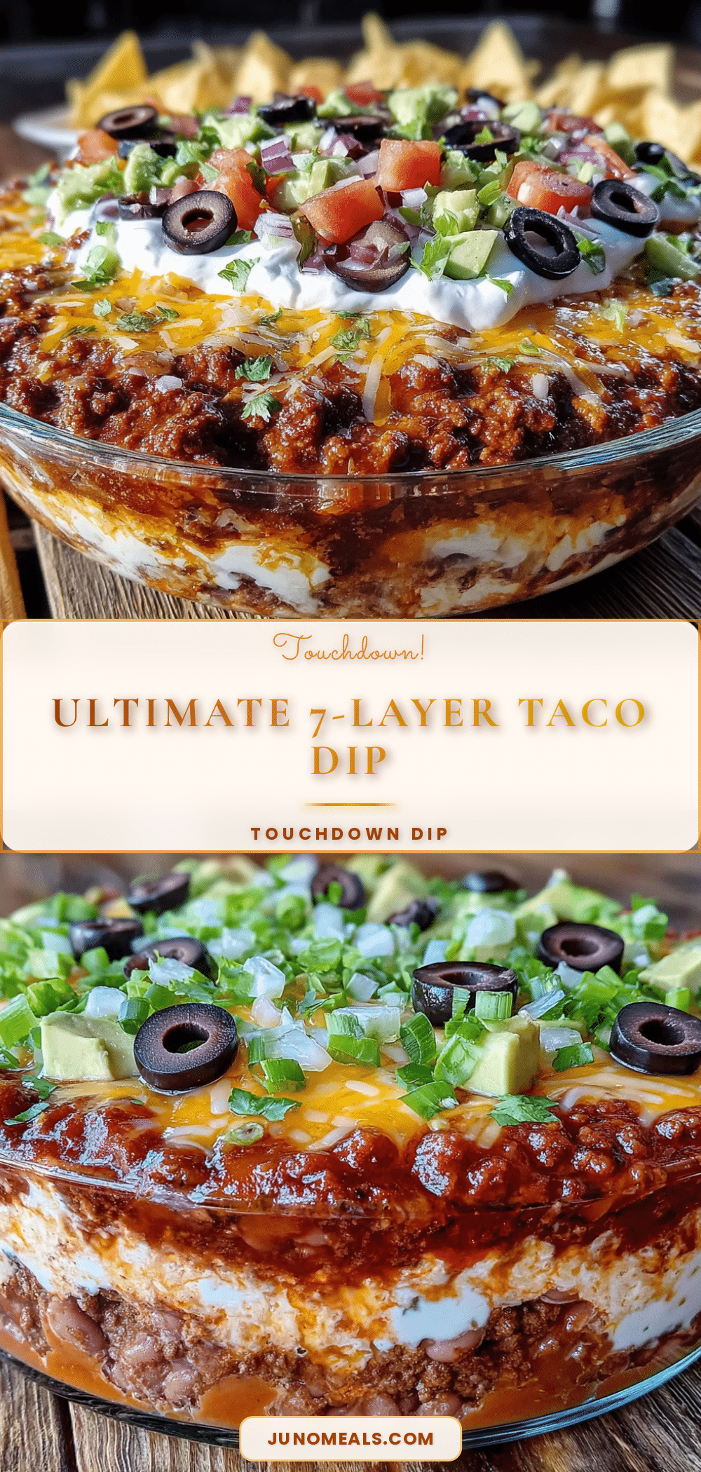 7-layer taco dip recipe