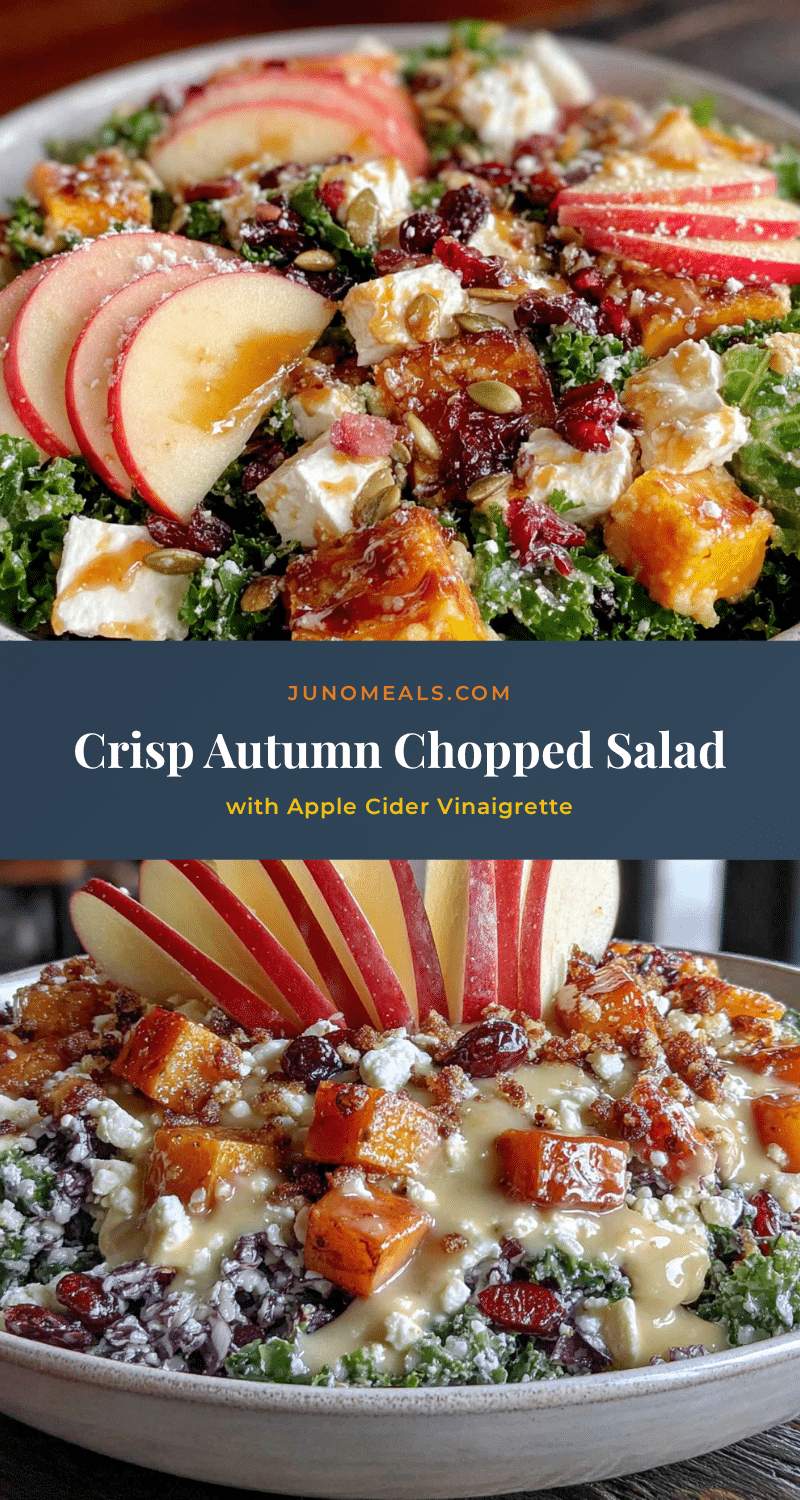 autumn chopped salad recipe
