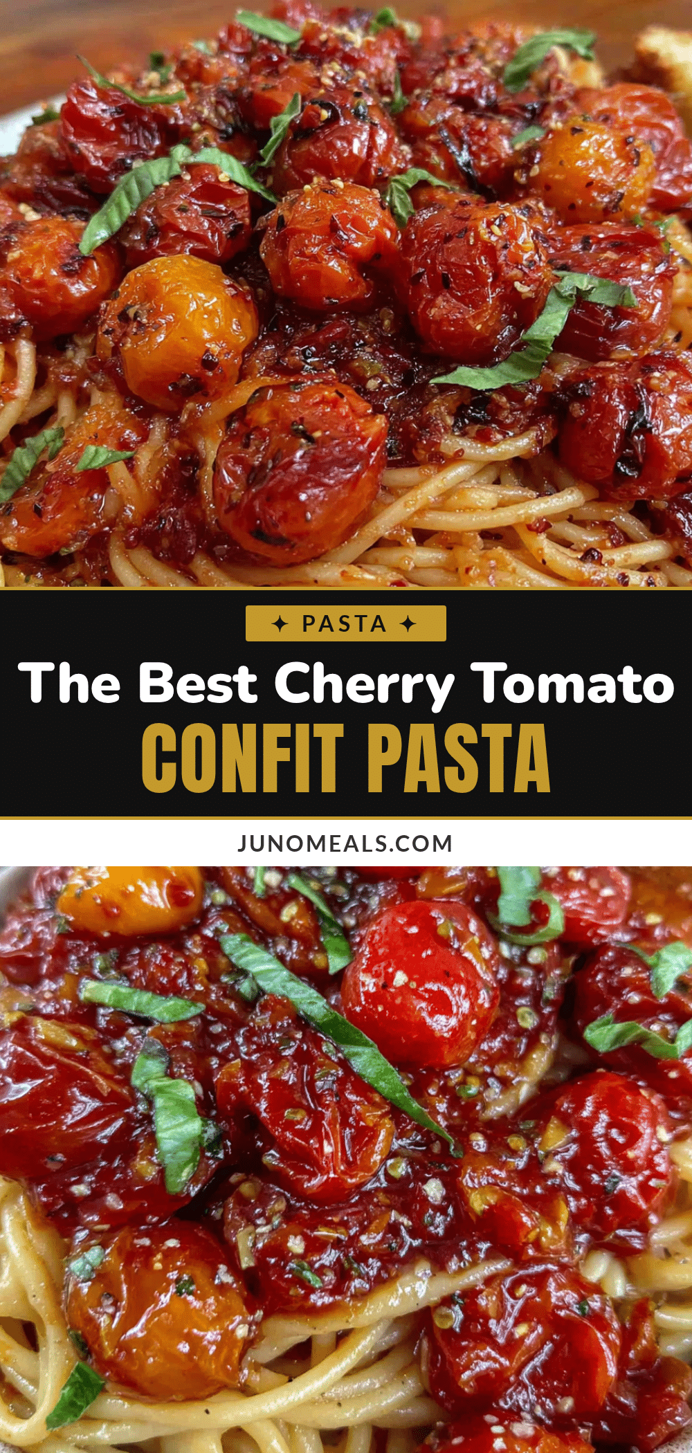 best easy cherry tomato and garlic confit pasta sauce recipe