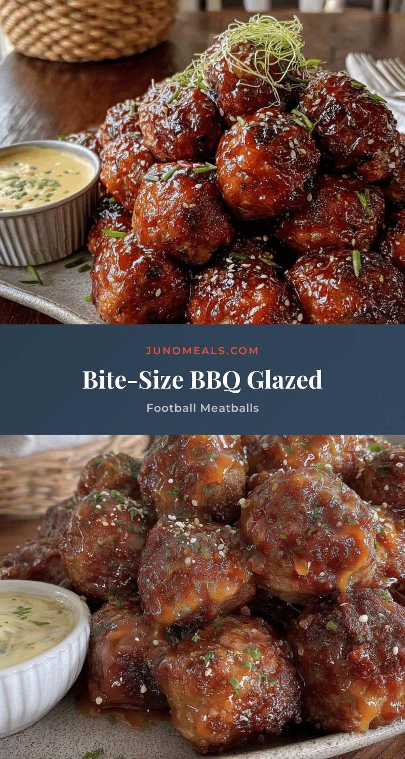bite-size BBQ meatballs recipe