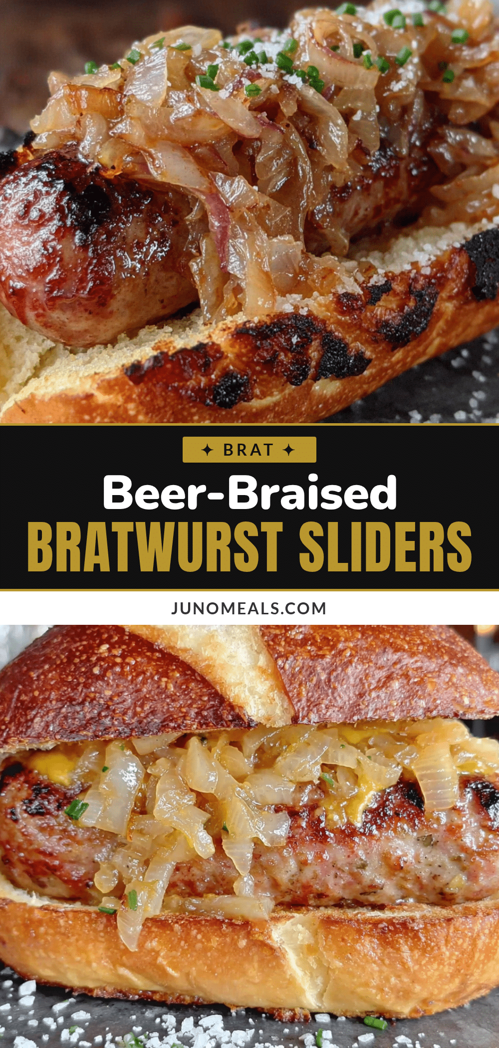 bratwurst sliders recipe