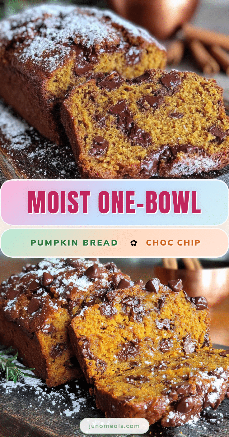 chocolate chip pumpkin bread recipe