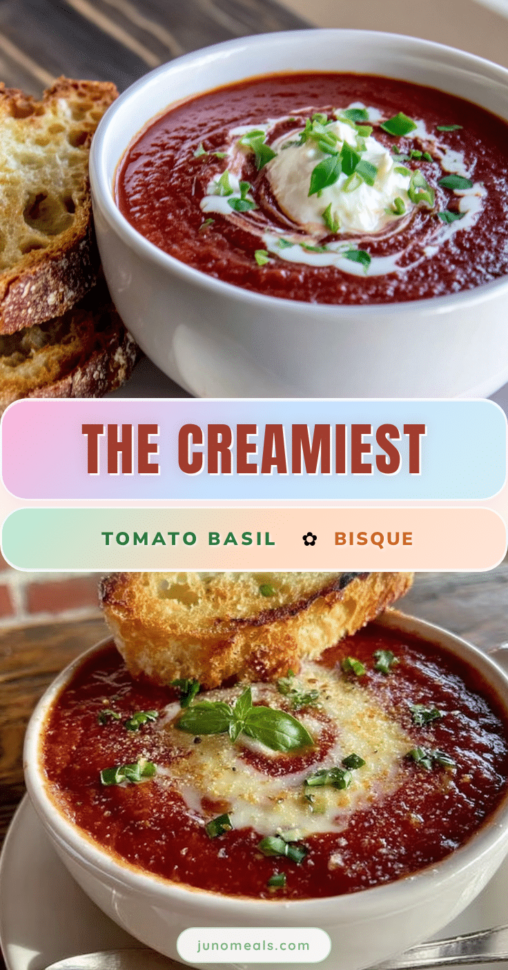 creamy tomato basil bisque recipe