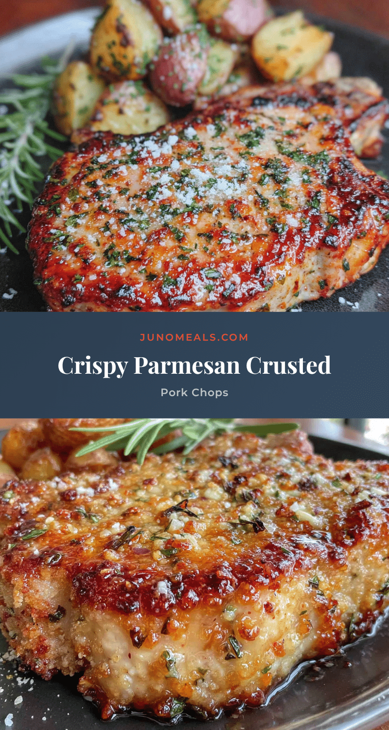 crispy baked parmesan pork chops recipe