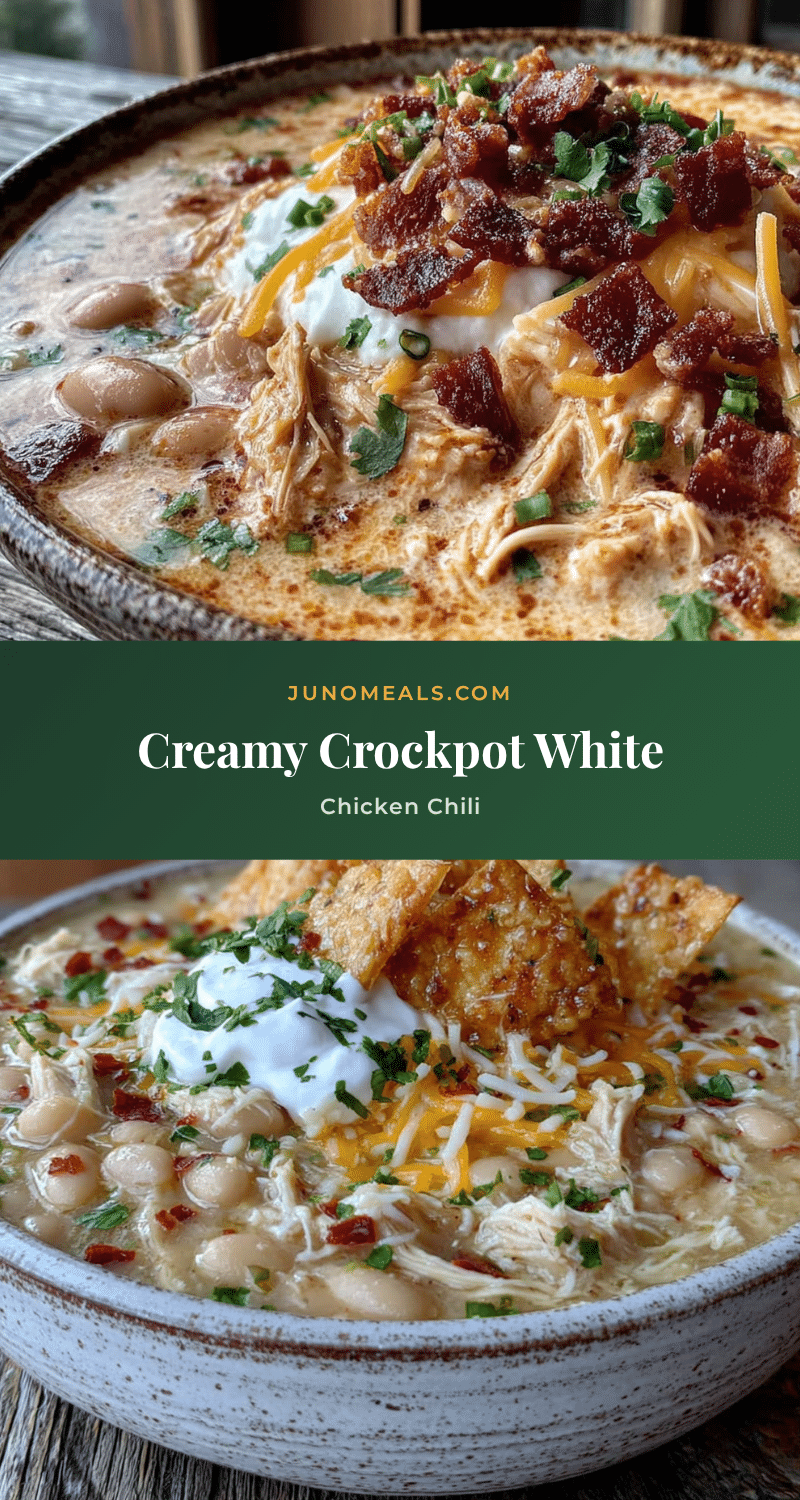 crockpot white chicken chili recipe