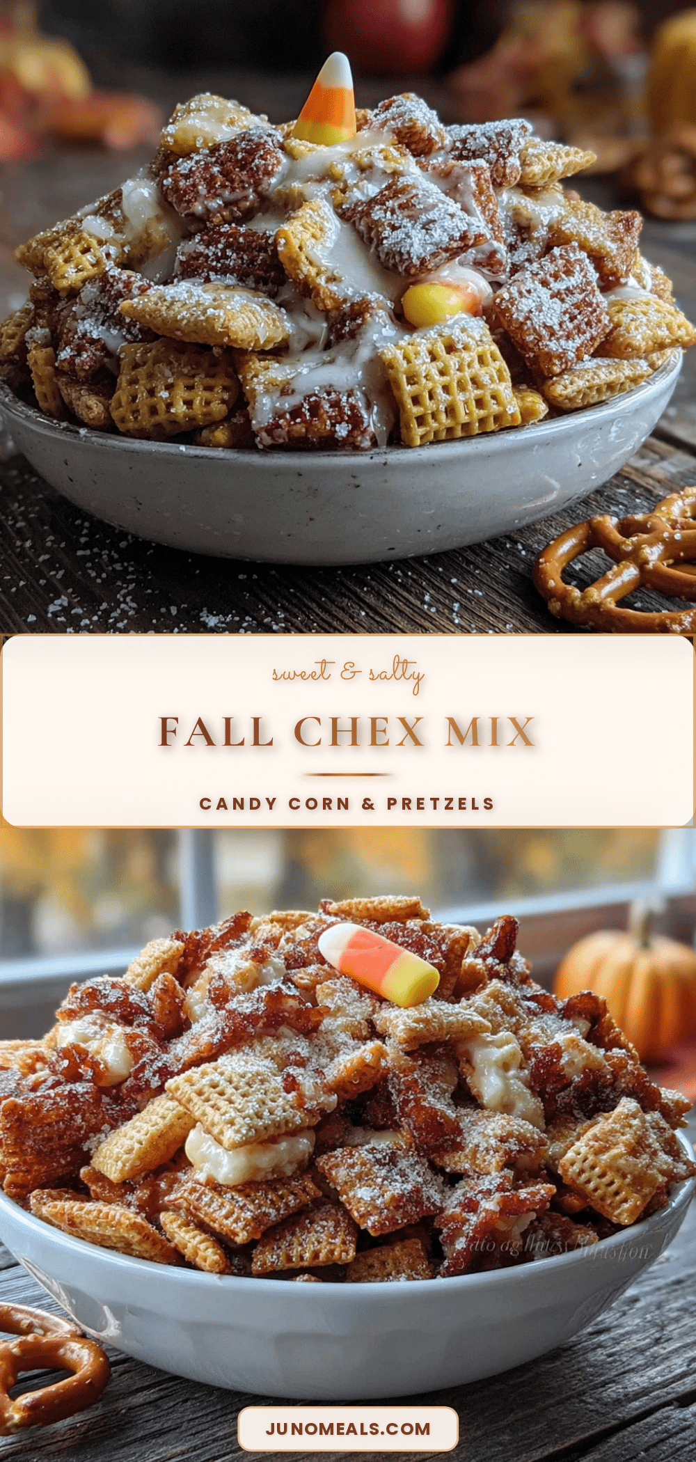 fall Chex mix recipe