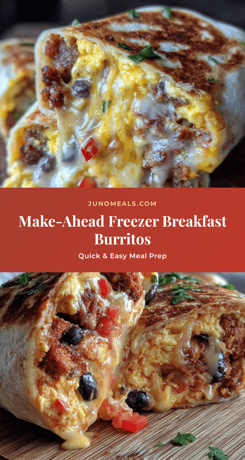 freezer breakfast burritos recipe