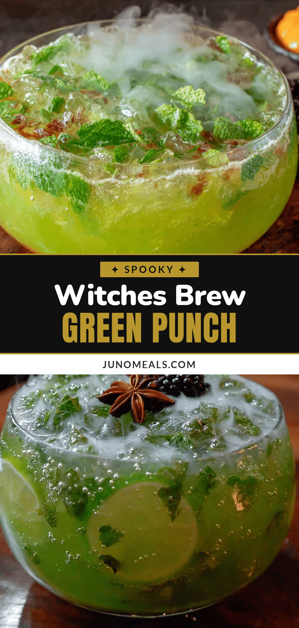 green punch with dry ice fog recipe