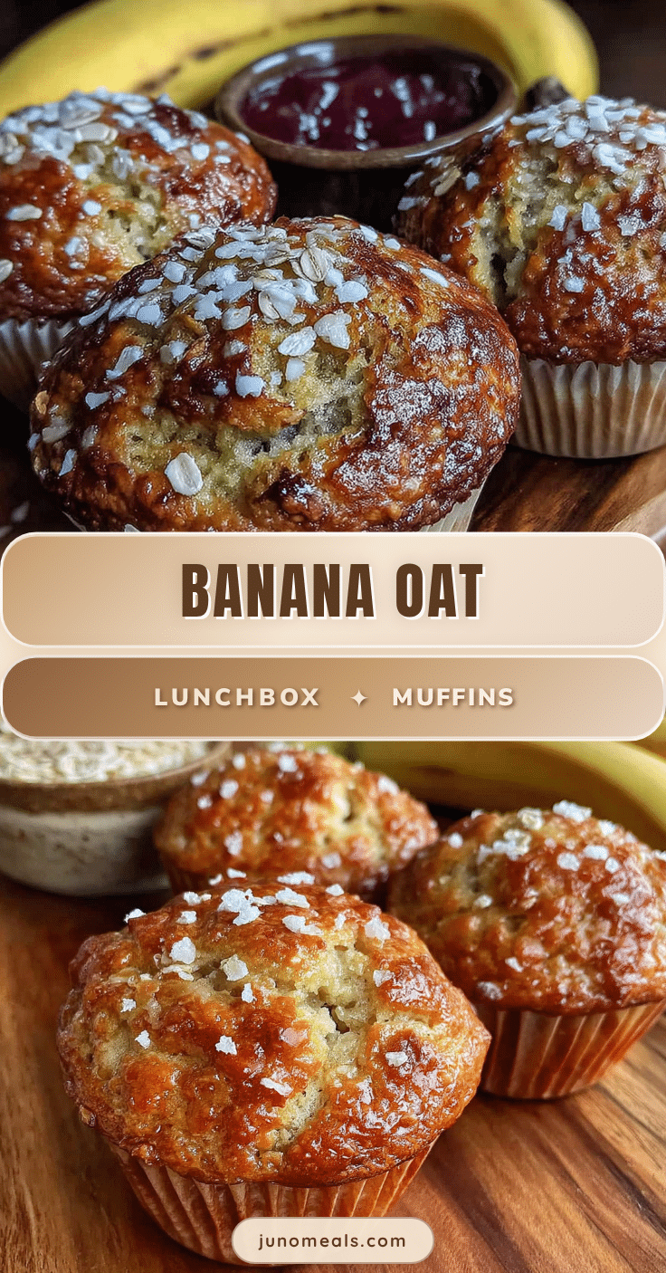 healthy banana oat muffins recipe